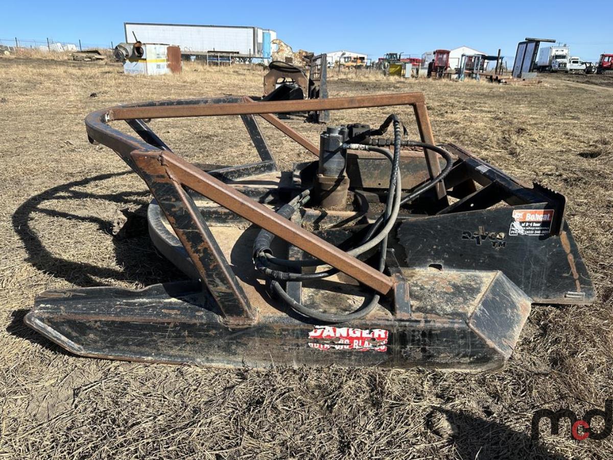 Davco 6' Brush Cutter Skid Steer Attachment